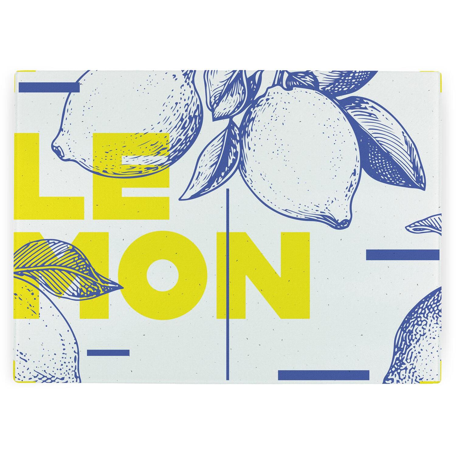 Image of Lemons Worktop Protector - Large Textured&hellip;