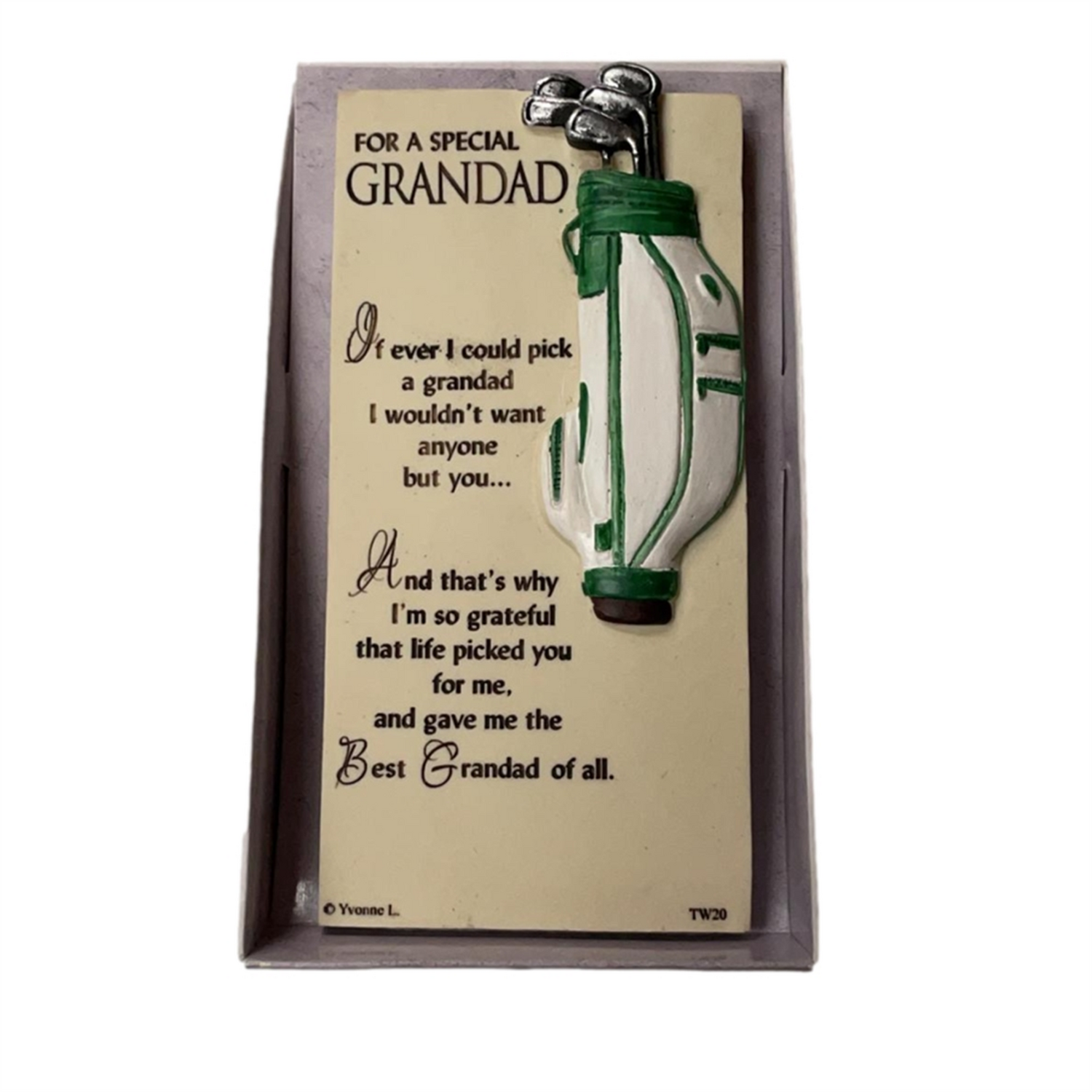 A Special Grandad Timeless Words Plaque - Multi