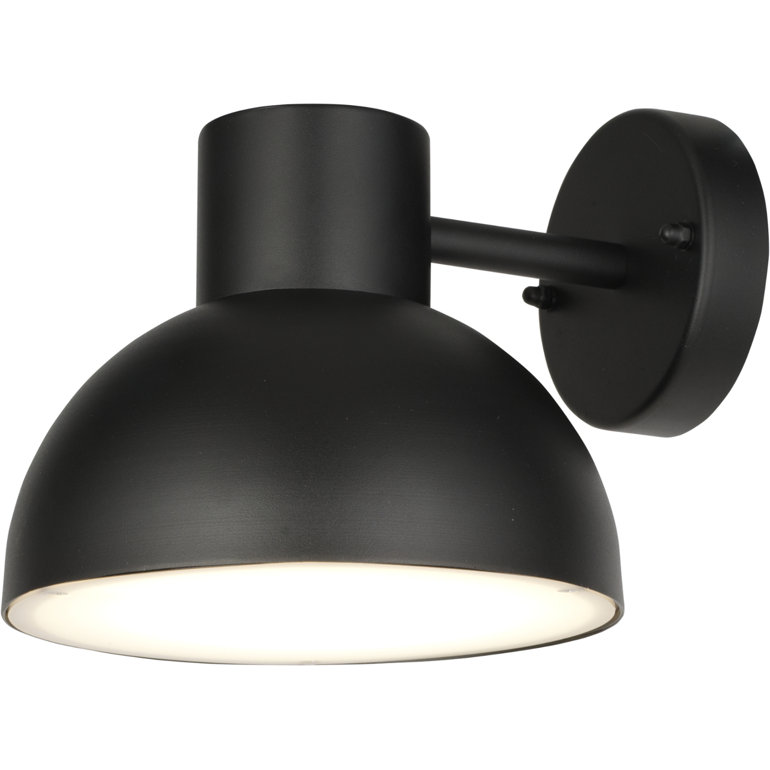First Choice Lighting Arkle Outdoor Wall Light - Black & White