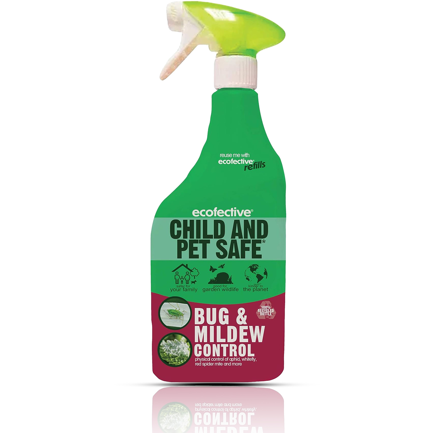 Ecofective Bug And Mildew Plant Control - Transparent