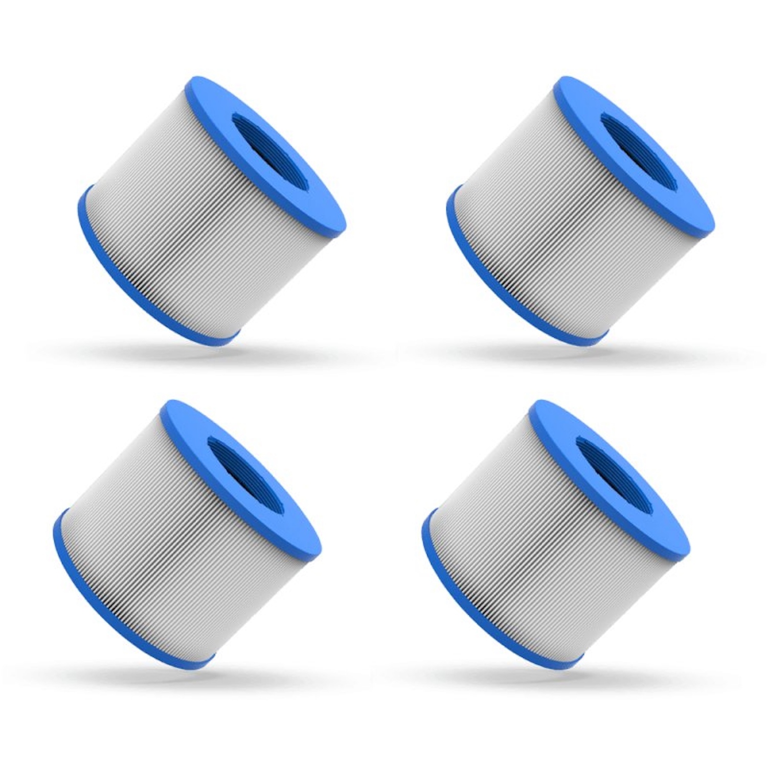 Wave Spas Replacement Filter - Screw-On Threaded - 4 Pack