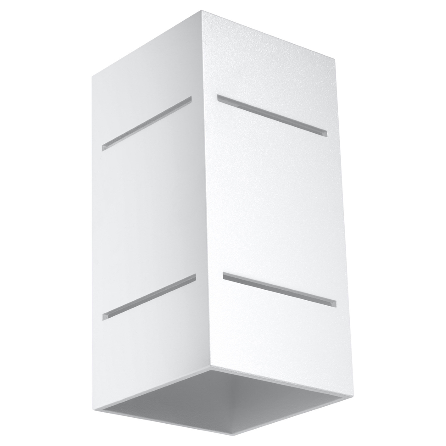 Sollux Lighting Wall Lamp Blocco Grey - White