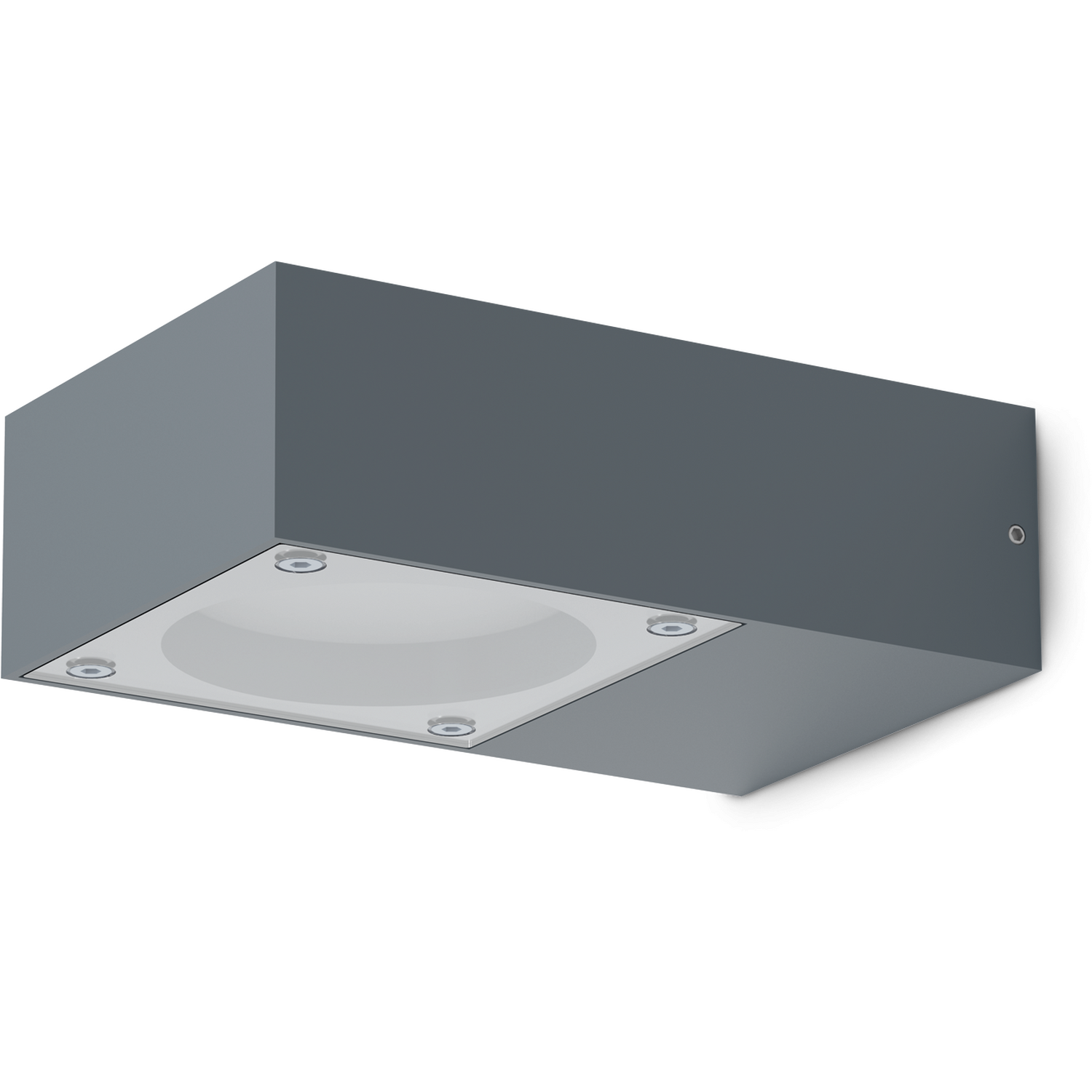 Ideal Lux Sirio Anthracite Outdoor Wall Lamp, Width 10 Cm, Metal - Image 2