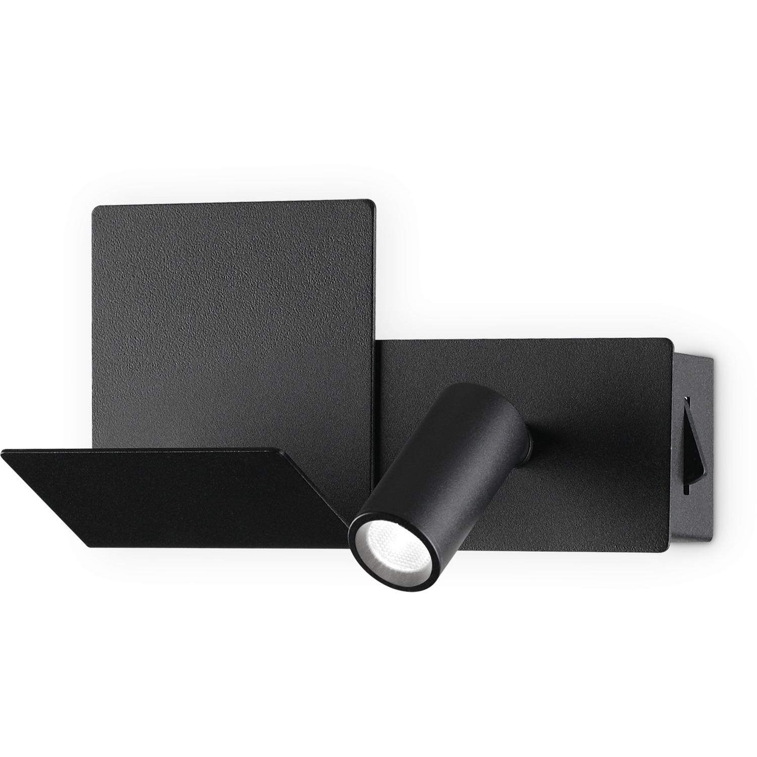 Ideal Lux Lighting Wall Light Black G - Black