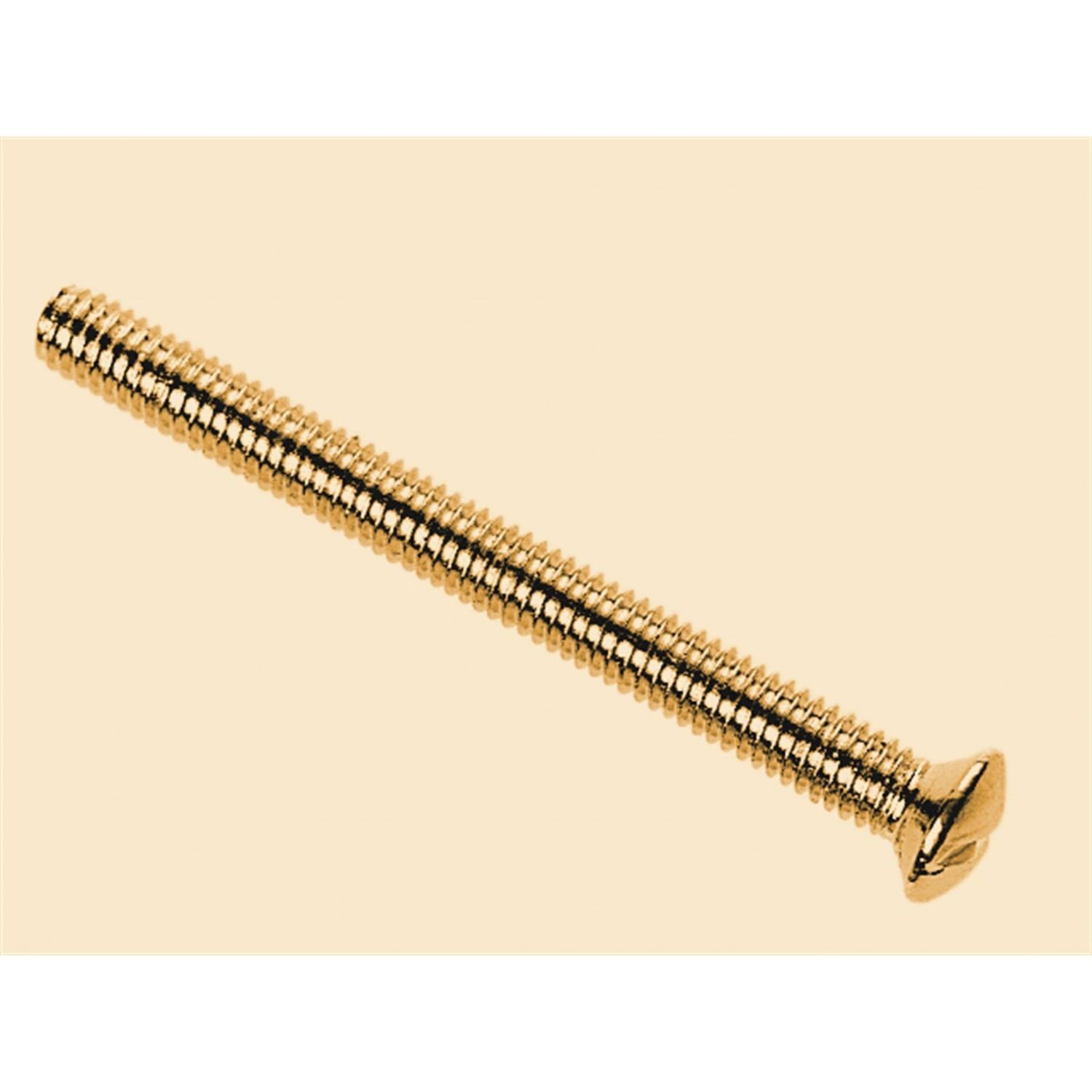 Dencon Switch/Socket Plate Screws, Brass A - Multi Colour