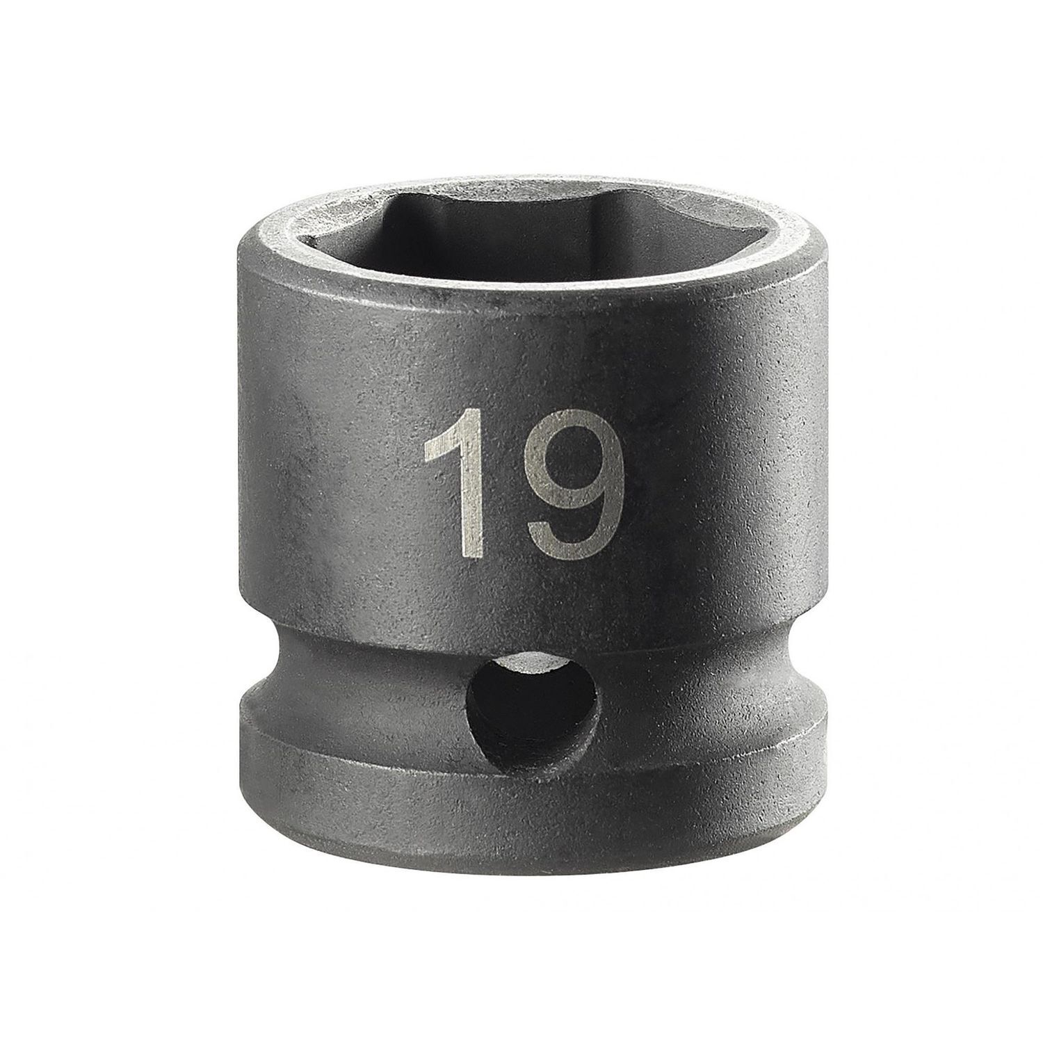 B&Q - 6-Point Stubby Impact Socket Multi Colour (19mm) - Image 2