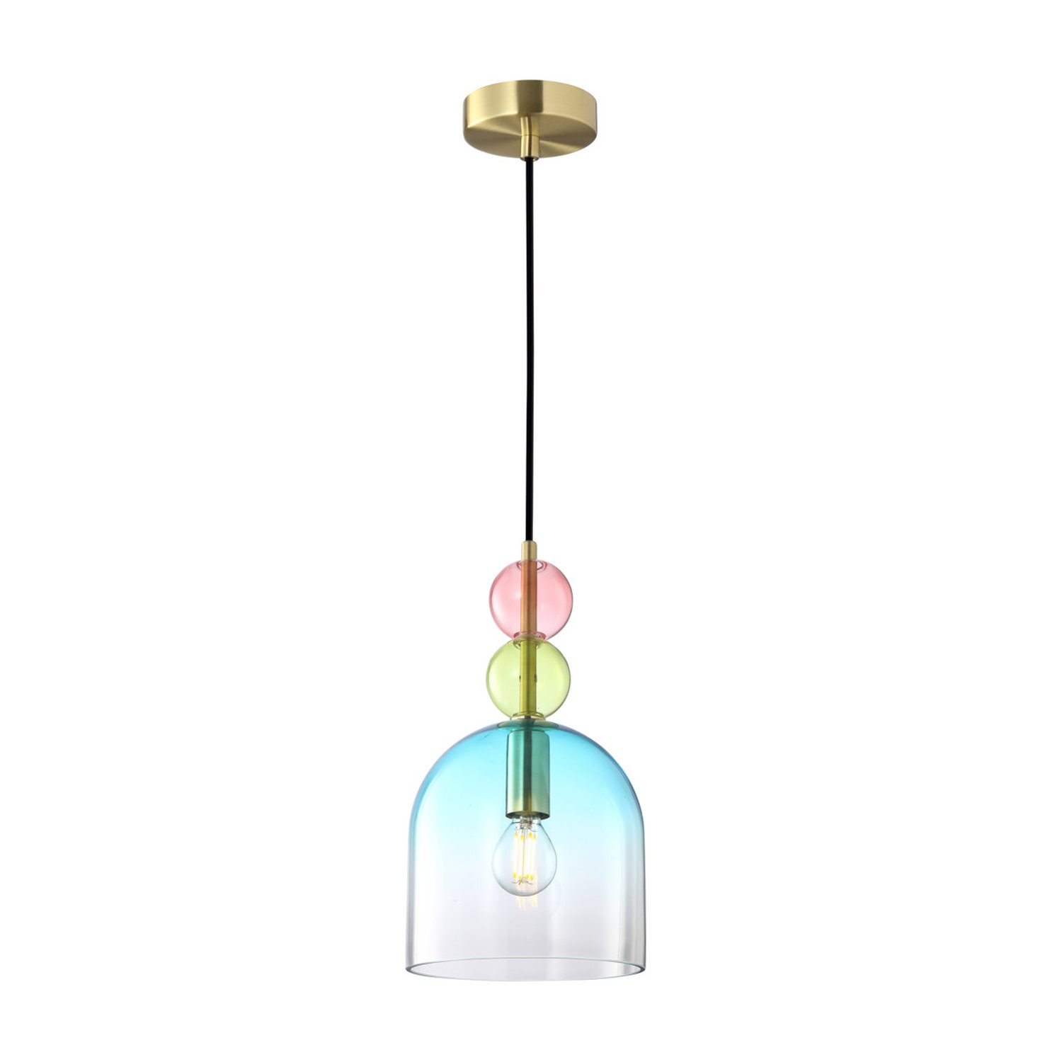 Italux Lighting Manso Pendant Light Gold A - Gold
