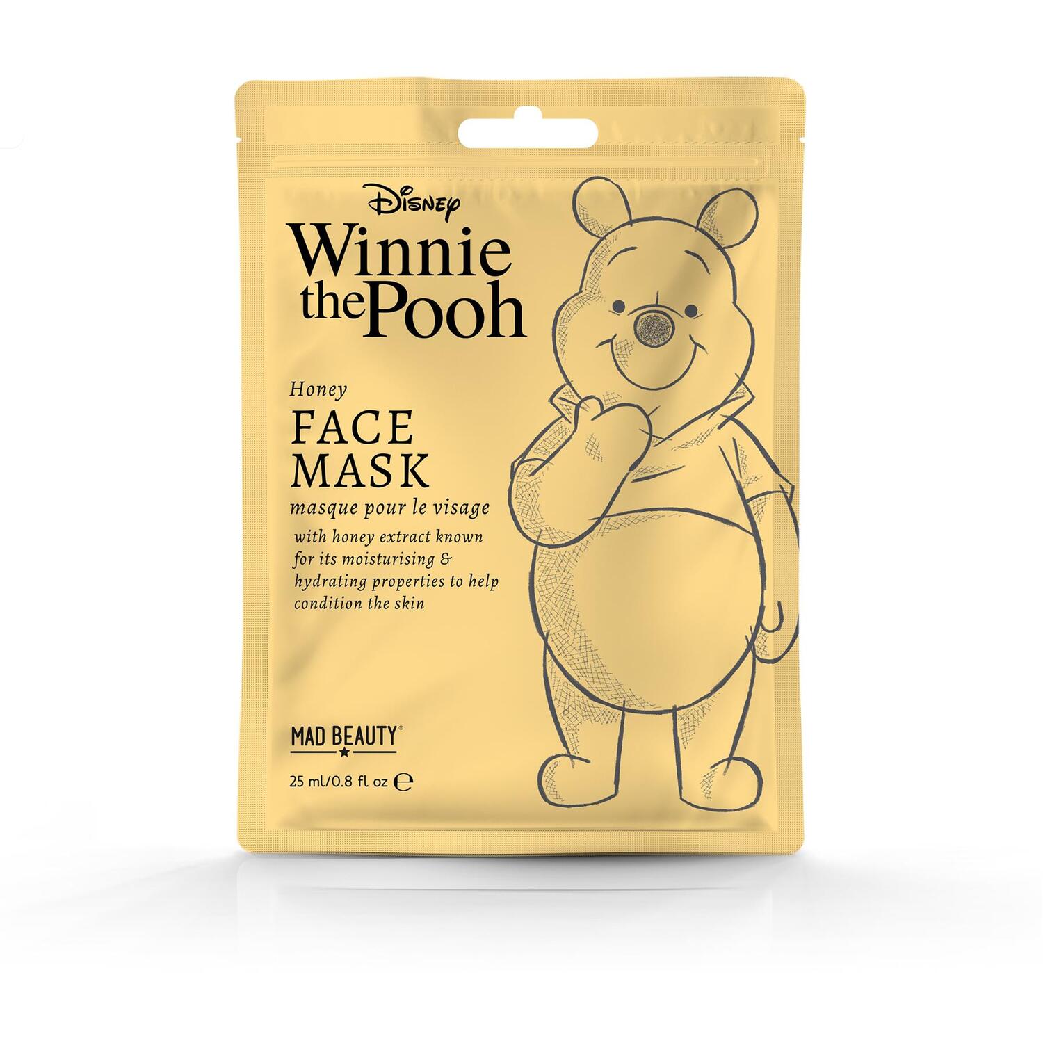 Mad Beauty Winnie The Pooh Nourishing Sheet Mask With Moisturising Effect Winnie The Pooh 25 Ml - Image 6