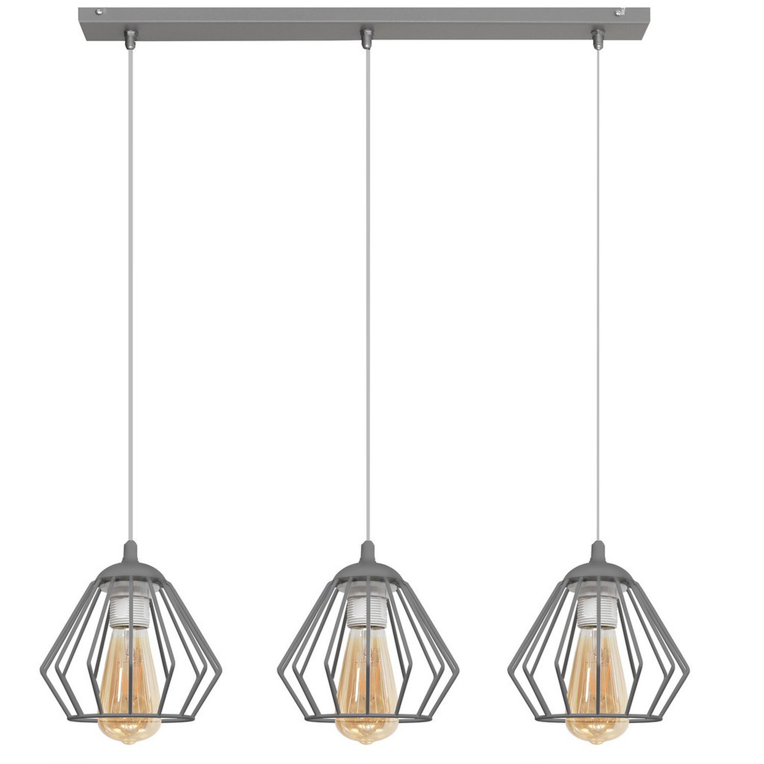 Helam Lighting Agat Pendant Light Grey