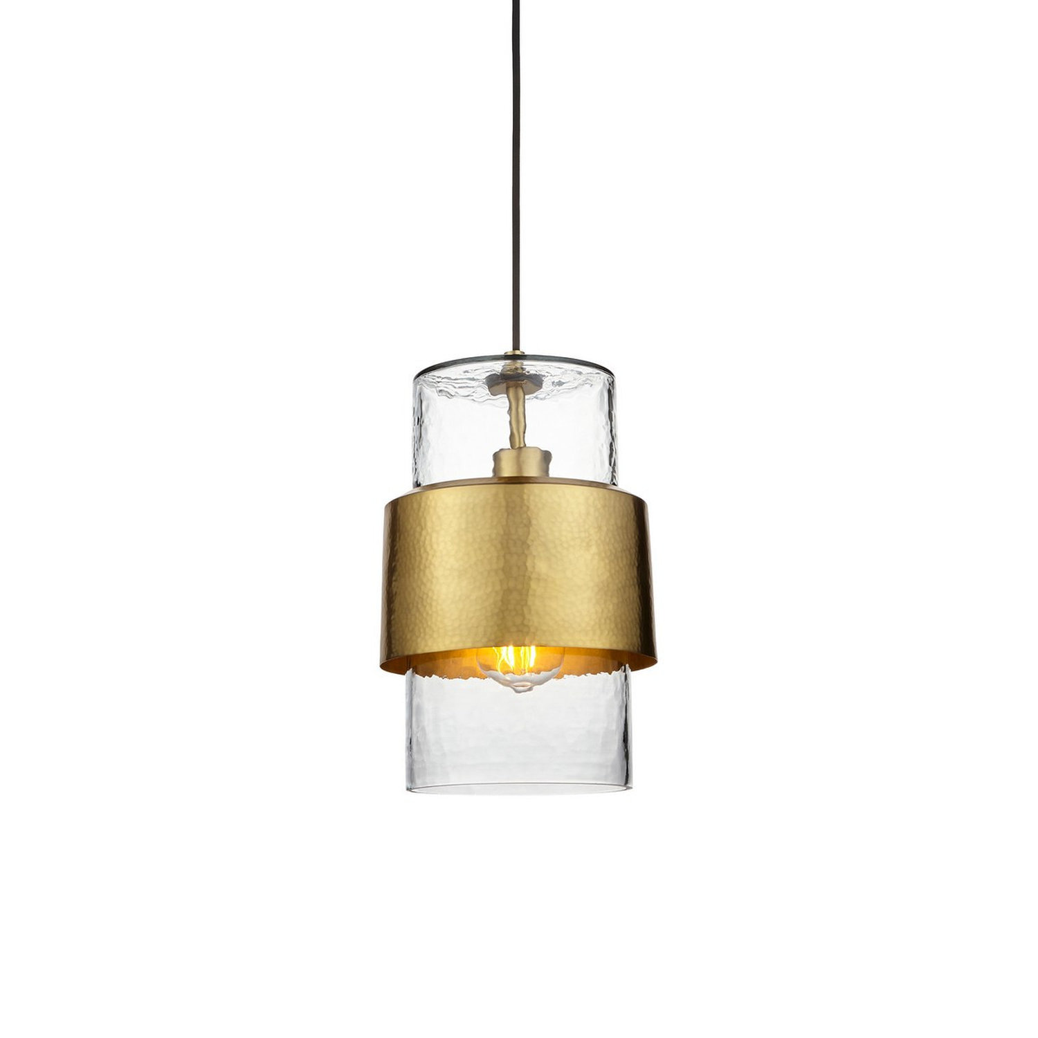 Merano Lighting Palermo Pendant Light Brass