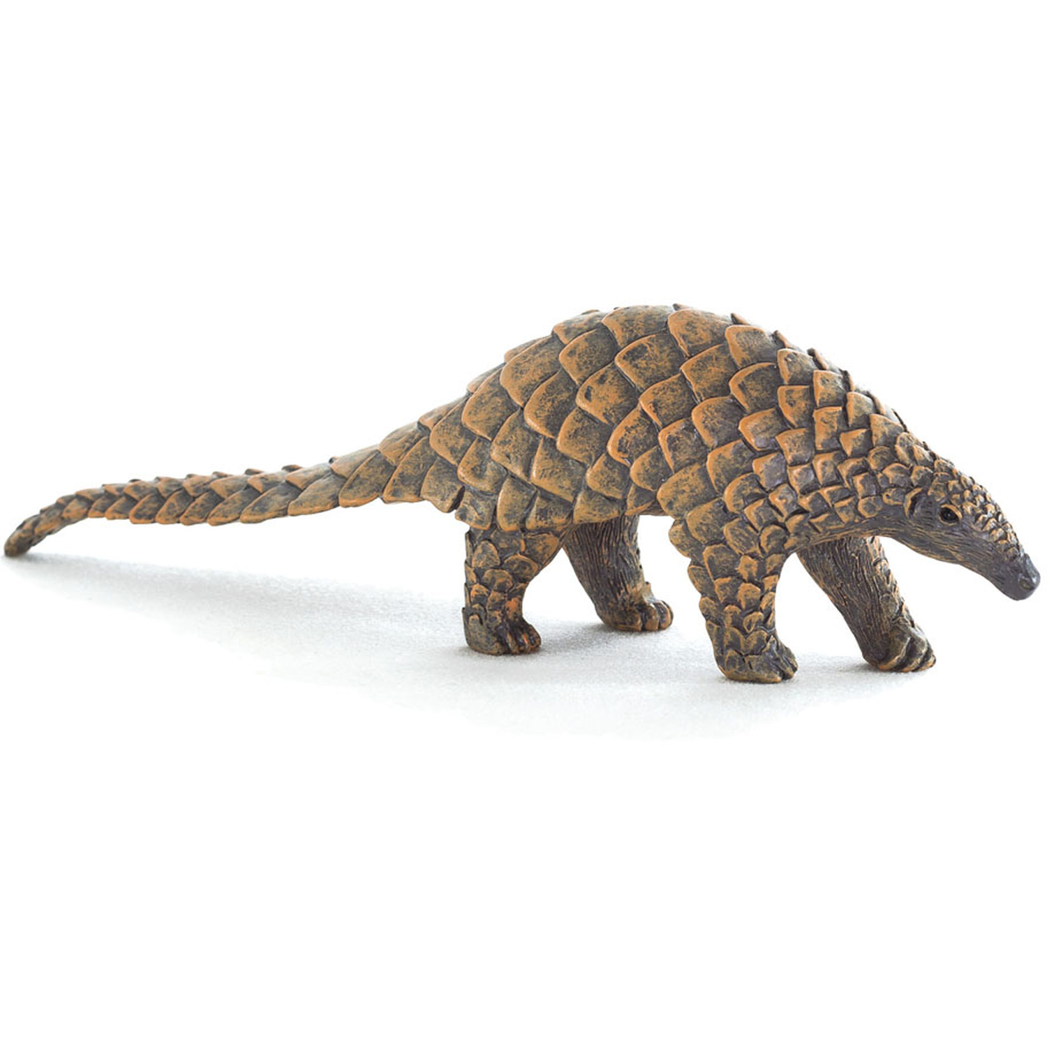 Image of ANIMAL PLANET Wild Life and Woodland Indian Pangolin Toy Figure - 387174 - Brown
