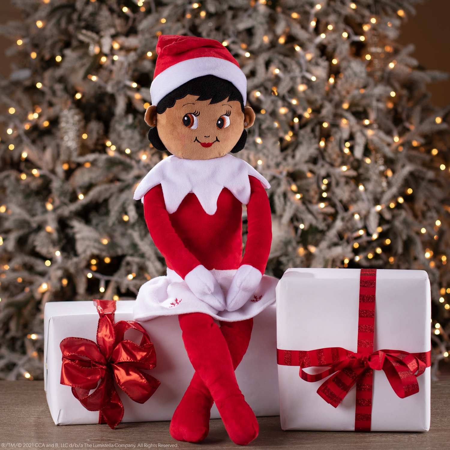 Image of Plushee Pals Huggable - Red / Brown Eye Girl