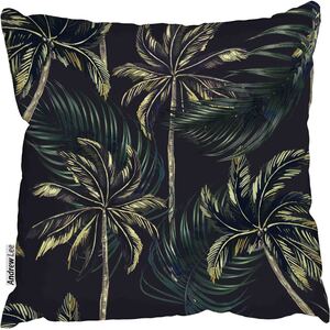 Palm trees, jungle leaves Cushion
