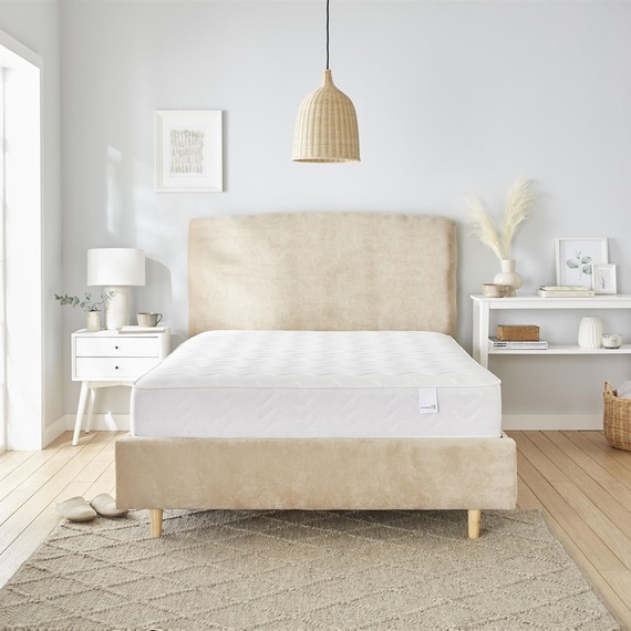 Memory Foam and Spring Deluxe Hybrid Mattress