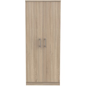 Devon Ready Assembled 2 Door Plain Wardrobe