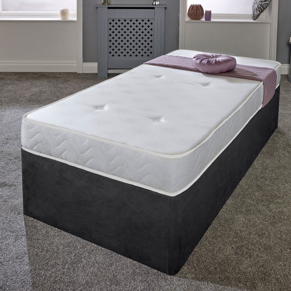 Damask Essentials White Comfort Tufted Mattress
