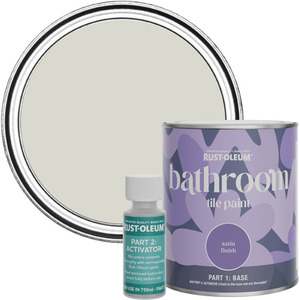 Rust-Oleum Bathroom Tile Paint in Satin Finish - Mocha 750ml