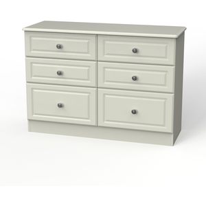 Pembroke Ready Assembled 6 Drawer Midi Chest