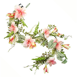Artificial Hanging Trailing Lily Plant Garland