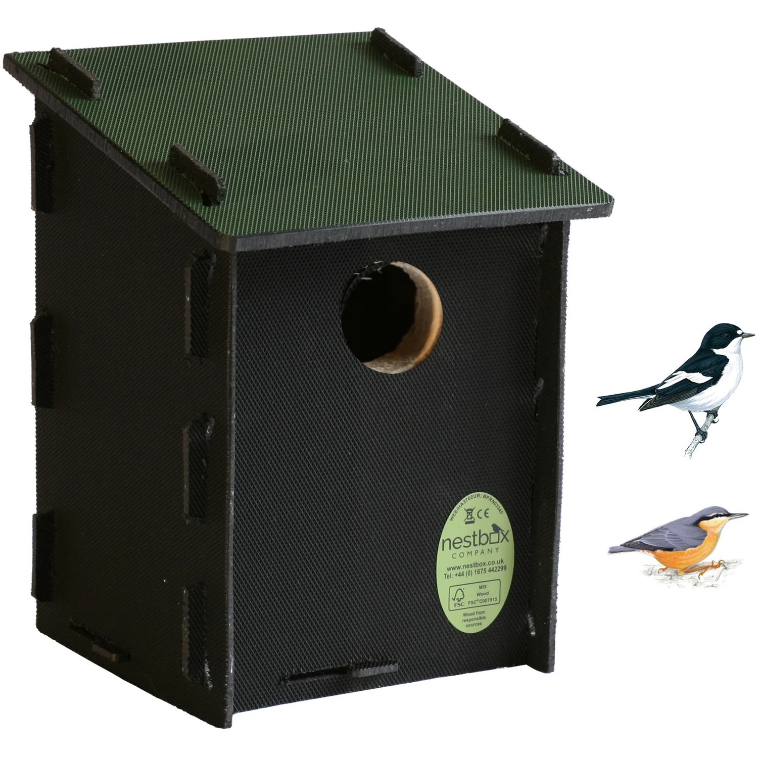Image of Eco Small Bird Nest Box -&hellip;