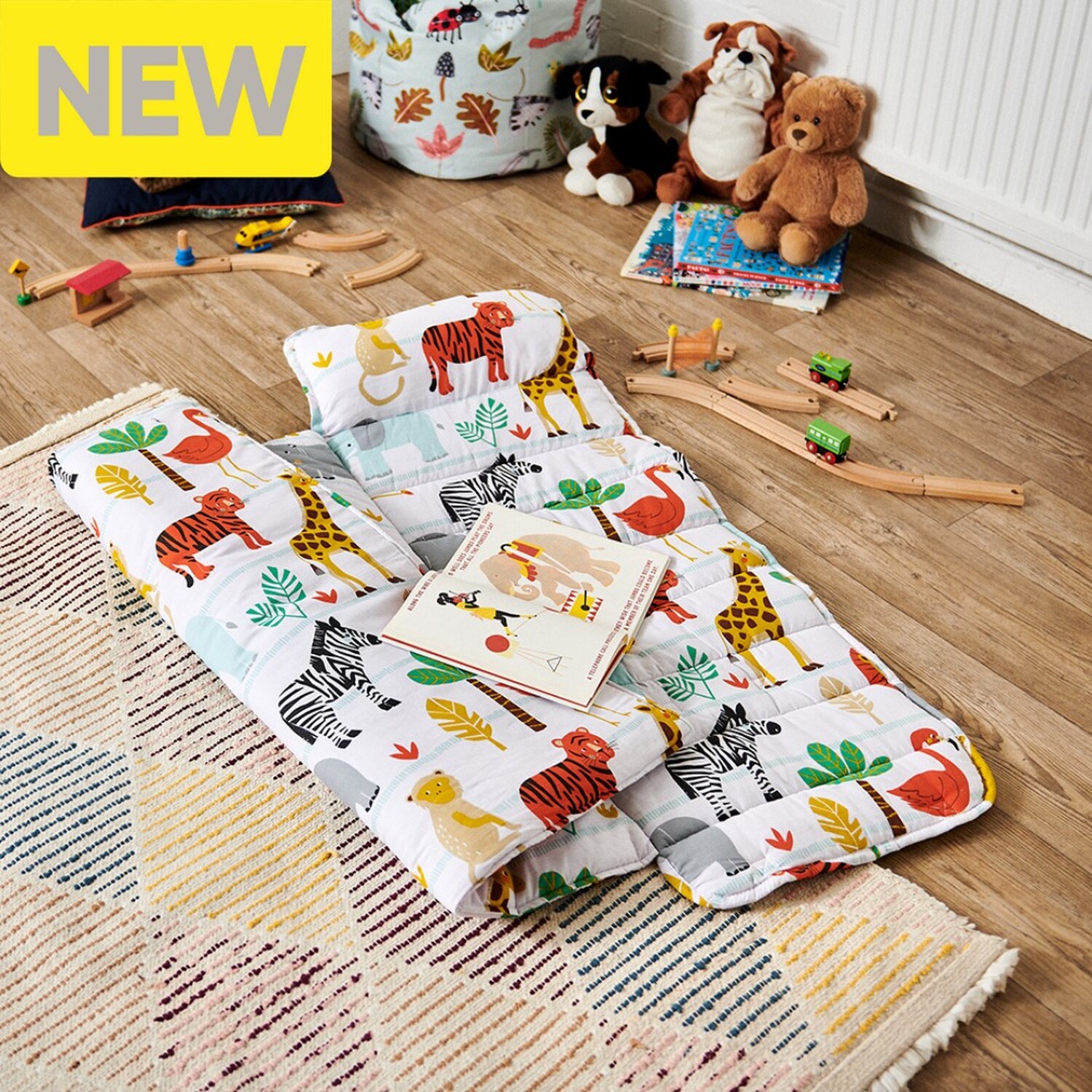Tappetino Nanna Bambini Bloomsbury Mill - Super Morbido, Con Cuscino E Coperta, 50x135 Cm