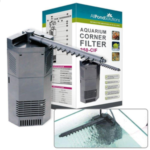 AllPondSolutions Aquarium Internal Corner Filter 250-CIF