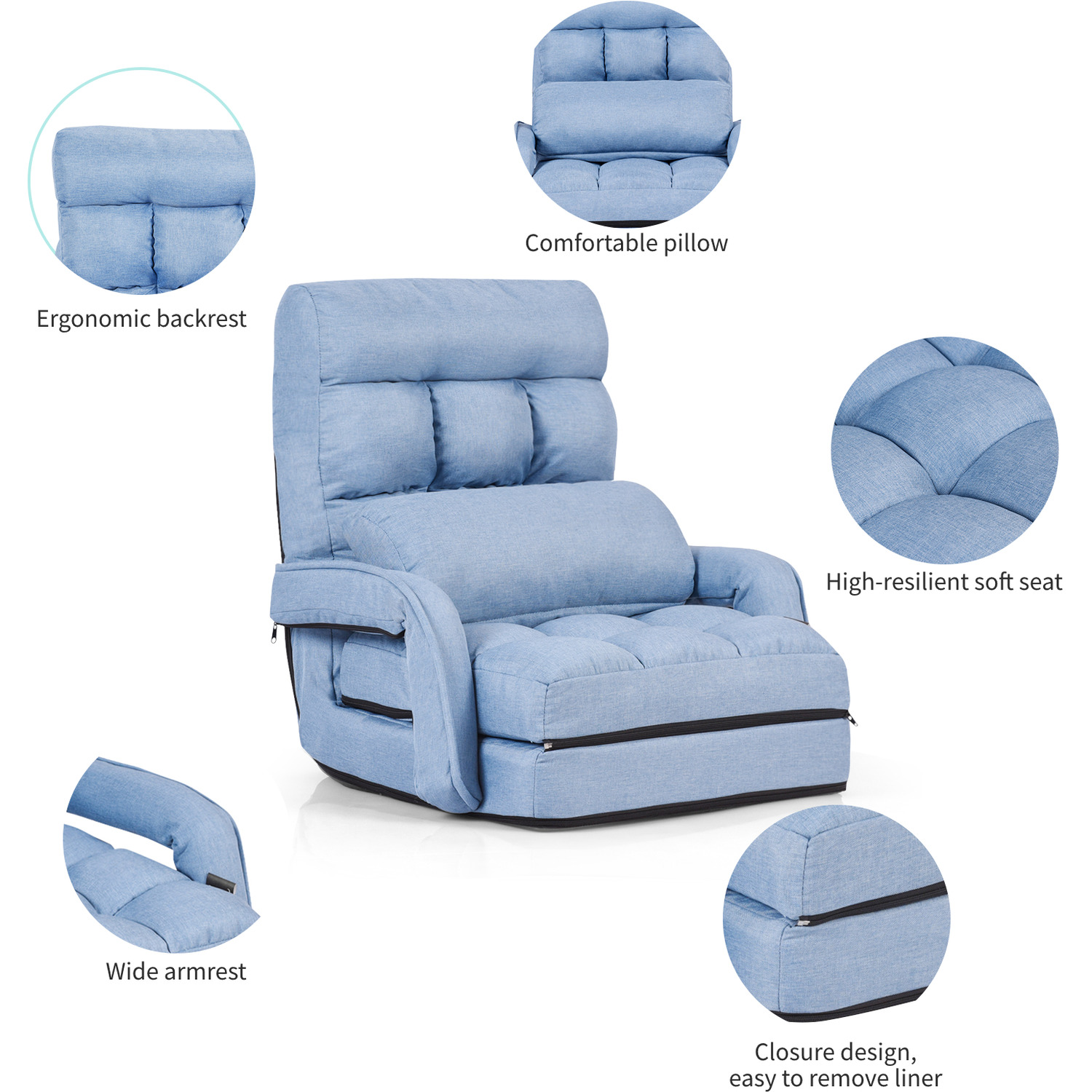 Folding Lazy Sofa