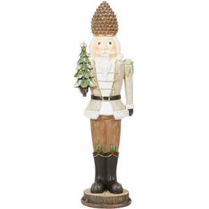 Natural Wood Effect Nutcracker