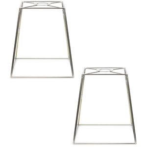 Pair of Susie Glass Lantern Light Shades