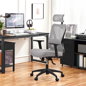 High Back Mesh Office Chair Ergonomic Design