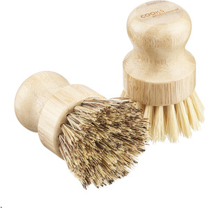 Cooks Professional Set of 2 Eco Friendly Bamboo Brushes