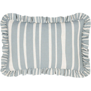 Carmon Stripe Ruffle Cushion