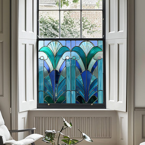 Acerenza Art Deco Stained Glass Window Film