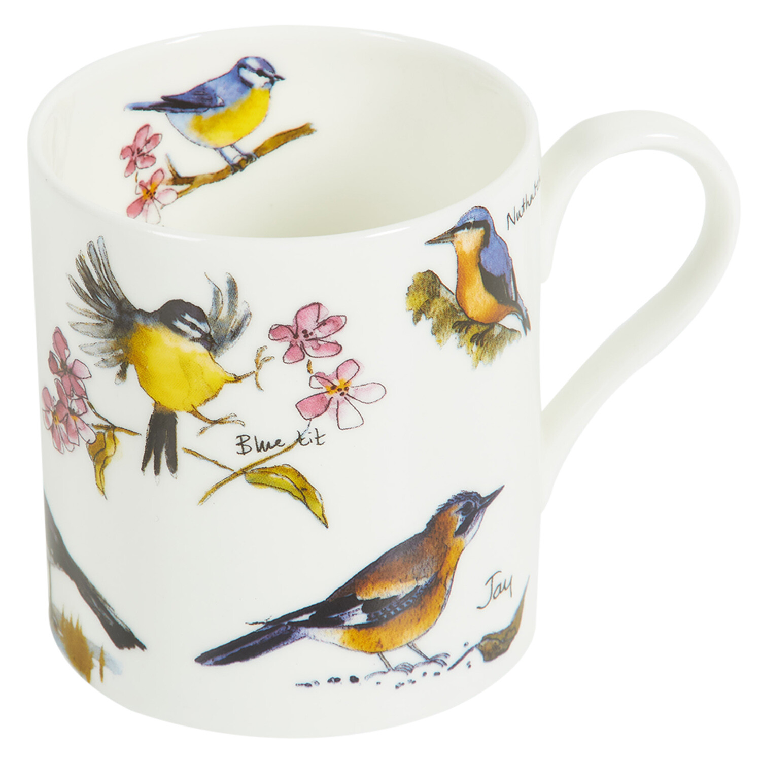 Tazza In Porcellana Fine Bone China Emma Ball Con Design Di Gabbiani – Capacità 350 Ml. Regalo Perfetto In Confezione Regalo, Lavabile In Lavastoviglie - 3