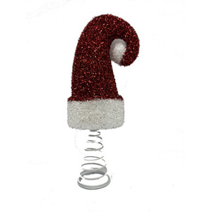 Santa Hat Tree Topper
