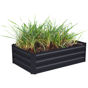 Garden Bed Weather-Resistant Galvanized Steel Planter