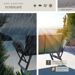 Garden Sofa Sintra - Multi-Functional, UV- Weather Resistant