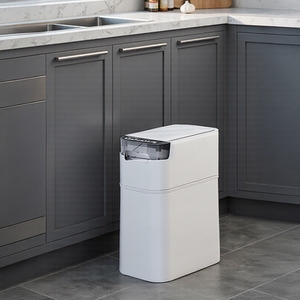 Lifeideas Slim Rubbish Bin With Lid