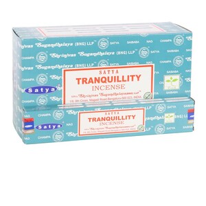 Tranquility Incense Sticks 12 Pack Mindfulness Series