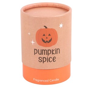 Peekaboo Pumpkin Spice Candle For Halloween Vibes
