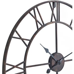 Bronze Skeleton Wall Clock Bronze