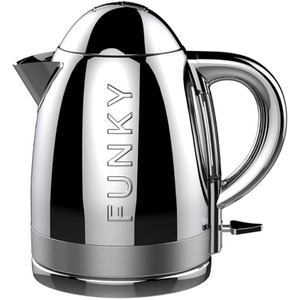 FUNKY Retro Kettle, Large 1.7L Capacity, 3kw Fast Boil with Easy Pour