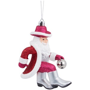 Disco Santa Hanging Decoration