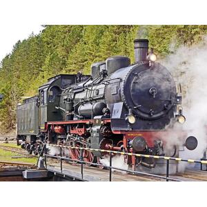 Steam locomotive 1000 Piece Jigsaw ( June Sub)