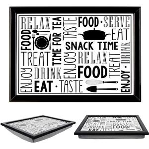 Lap Tray with Bean Bag Cushion for Laptop Dining Crafts Snack Time