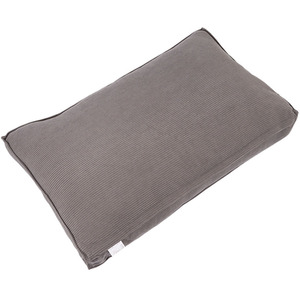 Dark Grey Soft Corduroy Cushion