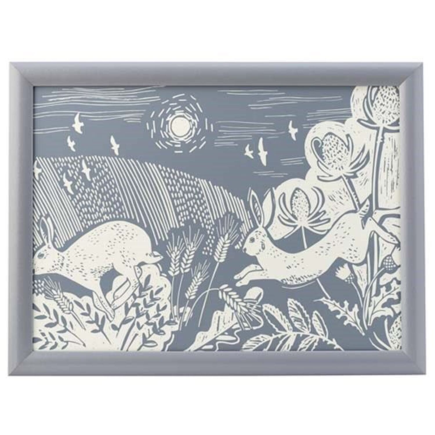 Image of Artisan Hare Lap Tray With Cushion&hellip;