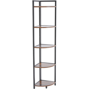 Lifeideas 5 Tier Corner Book Shelf