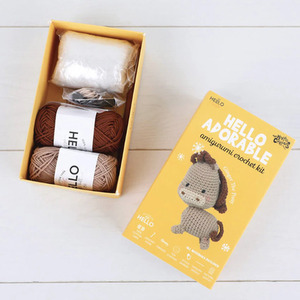 Knitty Critters Ginger the Pony Amigurumi Crochet Kit