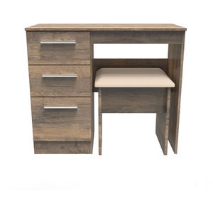 Contrast Ready Assembled Two Piece Bedroom Set Vintage Oak  Vintage Oak
